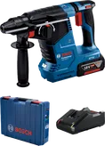 Bosch GBH 187-LI акумулаторски бушаћи чекић са кутијом и пуњачем.
