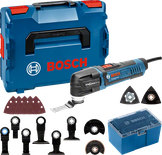 Bosch GOP 30-28 сет вишенаменског алата са додатном опремом.