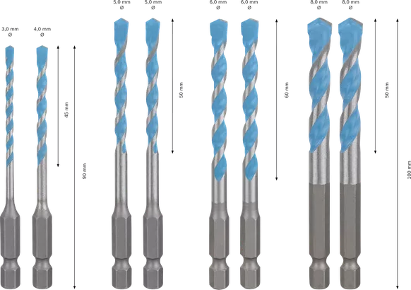 Set EXPERT HEX-9 Multi Construction Pick and Click