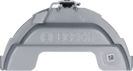 Заштитни штитник за угаону брусилицу Bosch за безбедно сечење.