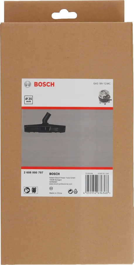 Bosch широка подна млазница пречника 35 мм за усисиваче.