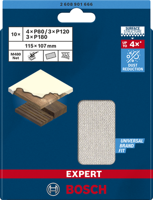 Bosch EXPERT M480 сет брусне мреже 115×107 mm.