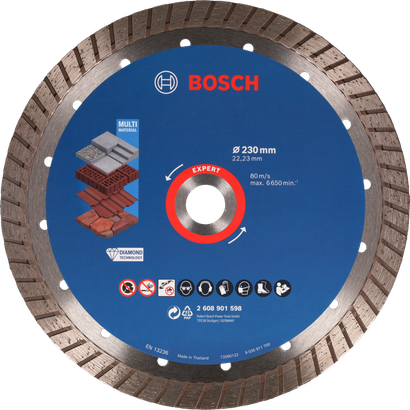 Bosch Експерт МултиМатеријал дијамантски резни диск 230 мм.