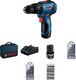 Bosch GSB 12V-30 акумулаторска бушилица са прибором.
