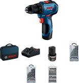 Bosch GSR 12V-30 сет бушилица са батеријом и прибором.