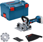 Bosch GFF 18V-22 акумулаторски комплет за спајање бисквита.