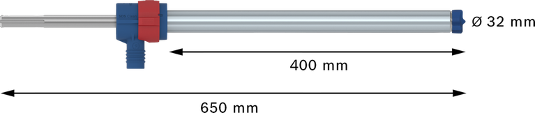 Bosch ЕКСПЕРТ СДС Клин макс-8X ударна бургија 32x650 мм.