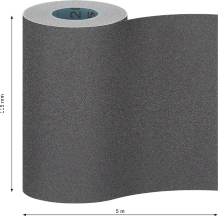 Bosch PRO F355 брусна ролна 115 mm x 5 m G120.