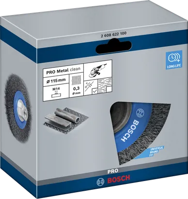 Bosch ПРО Метални точак од чисте жице 115 x 0,3 мм.