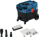 Bosch GAS 400 A усисавач прашине са додатном опремом.