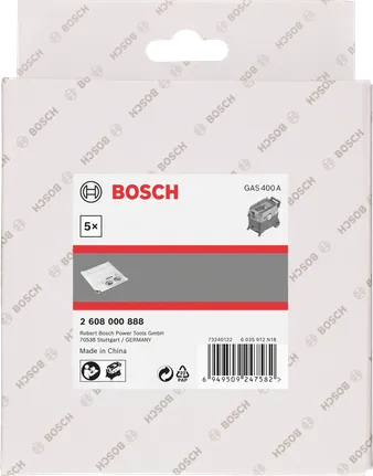 Bosch ГАС 400А кеса за одлагање 5×.