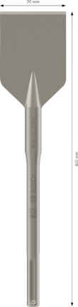 Bosch ПРО СДС макс длето за сечење асфалта 90x400 мм.