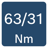 Bosch GSR 18V-65 акумулаторска бушилица са батеријом од 2Ah.