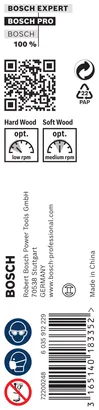 Bosch ПРО бургија за дрво 12 x 170 x 235 мм.