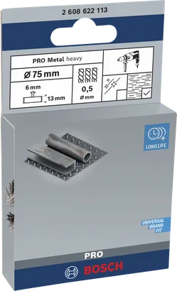 Bosch ПРО Метални точак од тешке жице 75×0,5 мм.