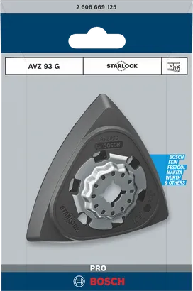 Bosch PRO AVZ 93 G додатак за вишенаменски алат од 93 mm.