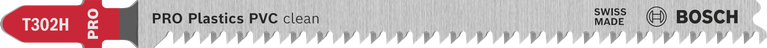 Сечиво убодне тестере Bosch PRO Plastics PVC clean T302H са брушеним зупцима.