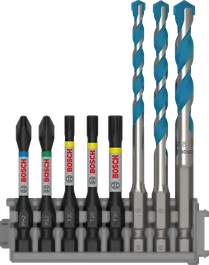 Bosch PRO Impact сет са Multi Construction бургијама, 8 делова.