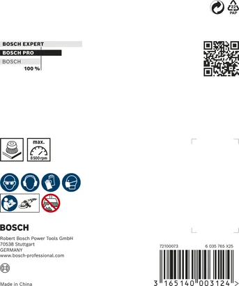 Bosch PRO Metal тешка четка за чашу са навојем 90 x 0,5 mm.