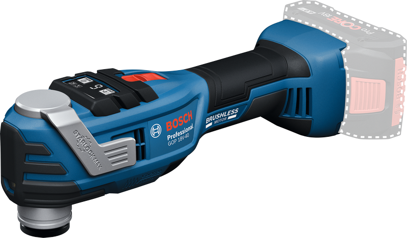 Bosch GOP 18V-40 акумулаторски вишенаменски алат.