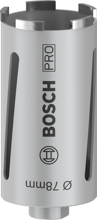 Bosch ПРО секач за језгра за суво сечење 78 мм Г 1/2 инча.