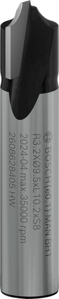 Bosch PRO глодало за обликовање завојница R 3,2 x 9,5, причвршћивање 8 mm.