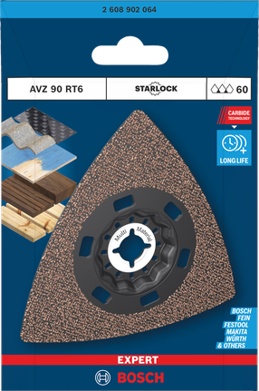 Брусна плоча Bosch EXPERT AVZ 90 RT6 90 mm.