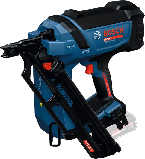 Bosch EXNH18V-90MD акумулаторски пиштољ за ексере за урамљивање.