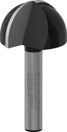 Bosch PRO глодало са језгром, кутија R, причвршћивање 1/2″ и 1/4″.