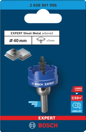 Bosch тестера за отворе за лим 40 мм ЕКСПЕРТ.