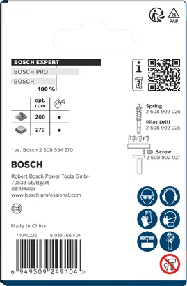 Bosch EXPERT тестера за отворе за лим 60 x 5 mm.