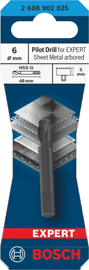 Vodeća burgija za EXPERT Sheet Metal sa osovinom
