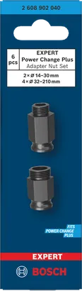Bosch Expert Power Change Plus сет адаптерских навртки, 6 делова.