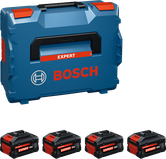 Bosch комплет са L-BOXX кутијом и четири 18V Експерт батерије.