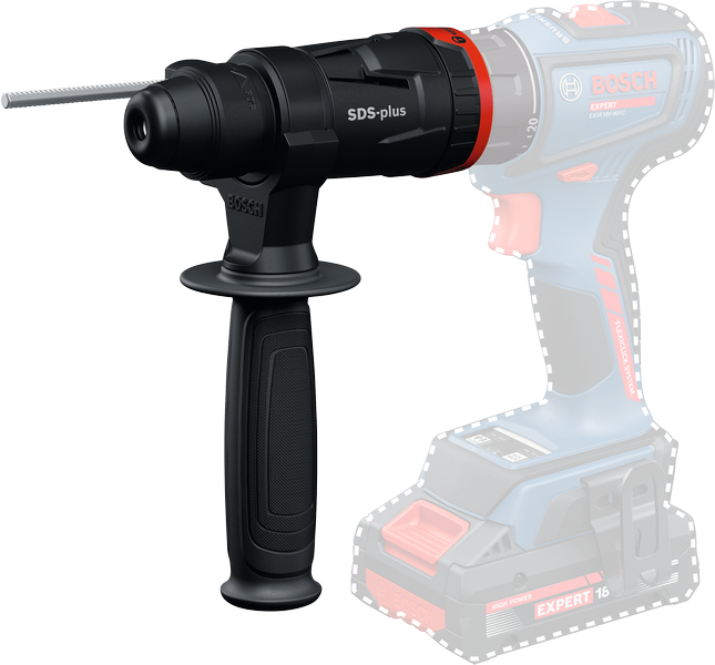 Bosch ГФА 18-Х ФлексиКлик СДС-плус адаптер.