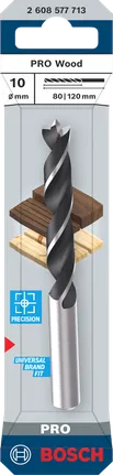 Bosch PRO Wood бургија са врхом од 10 mm.
