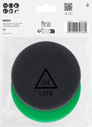 Bosch сет сунђера за полирање 77 мм.