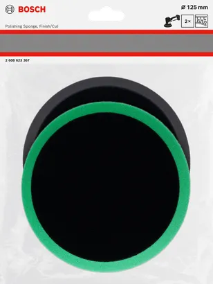 Bosch сет сунђера за полирање 125 мм.