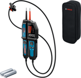 Bosch EXVT 1000 тестер напона са дисплејем и кућиштем.