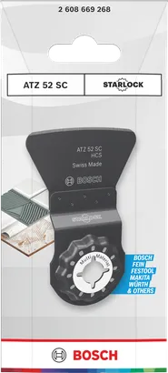 Bosch сечиво за више материјала Starlock 52×26 мм.