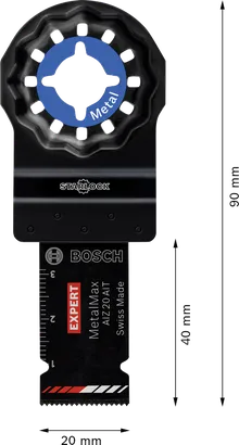 Bosch EXPERT AIZ 20 AIT MetalMax сечиво за уронско сечење метала.