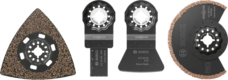 Bosch сет за плочице од 4 дела за сечење и уклањање фуга.