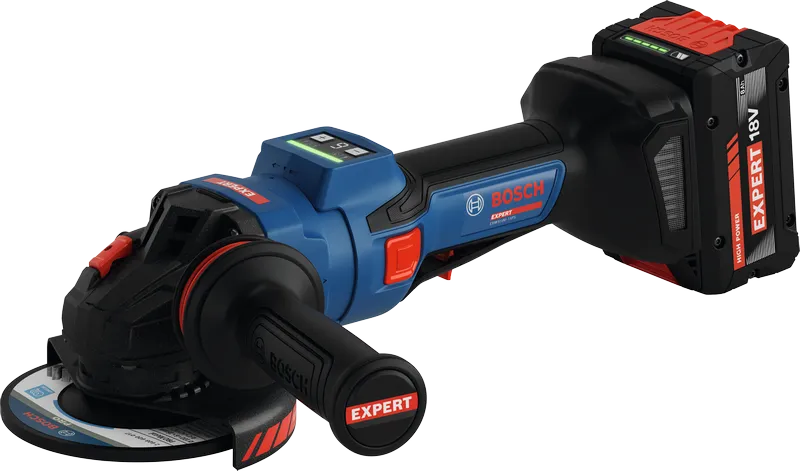 Bosch EXWS18V-15PS акумулаторска угаона брусилица са 18V батеријом.