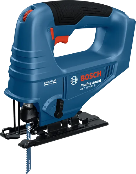 Bosch GST 18V-95 B акумулаторска убодна тестера за прецизно сечење.