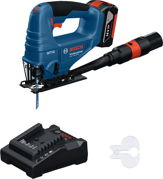 Bosch GST 18V-95 B акумулаторска убодна тестера са пуњачем.
