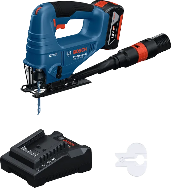 Bosch GST 18V-95 B акумулаторска убодна тестера са пуњачем.