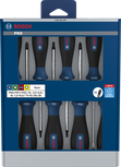 Bosch PRO сет одвијача, 8 делова, S2 вратило, спречавање откотрљавања.