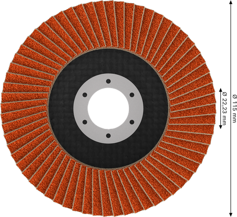 Bosch ЕКСПЕРТ X782 ламелни диск 115 мм G60 за брушење.