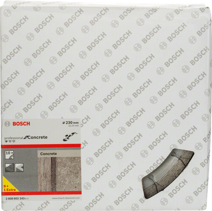 قرص قطع الخرسانة من Bosch للاستخدام المهني.