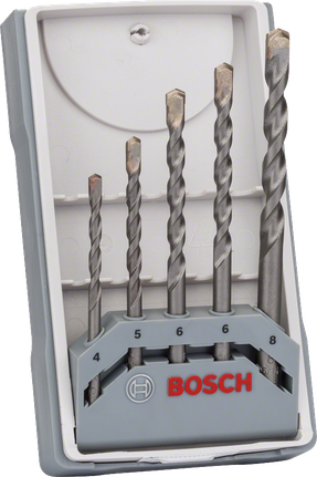 مجموعة رؤوس حفر الخرسانة Bosch CYL-3 المكونة من 5 قطع 4-8 مم.